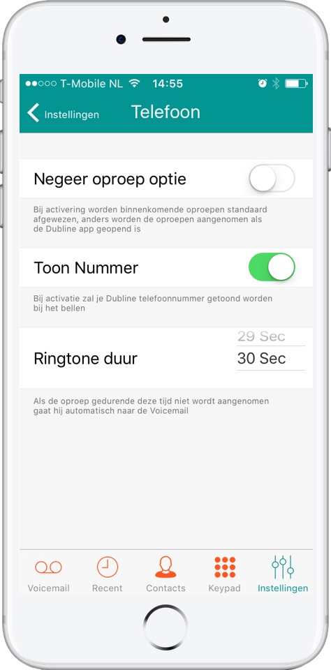 App uitleg iOS - iPhone